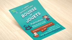 Flyer A5 Bourse aux jouets