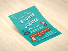 Flyer A5 Bourse aux jouets